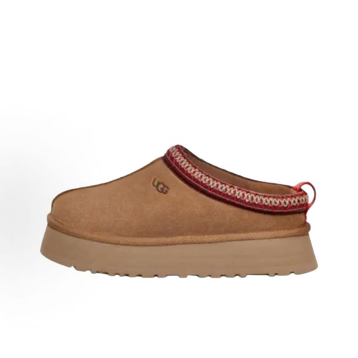 UGG Tazz Slippers — Chestnut — source catalog lateral side