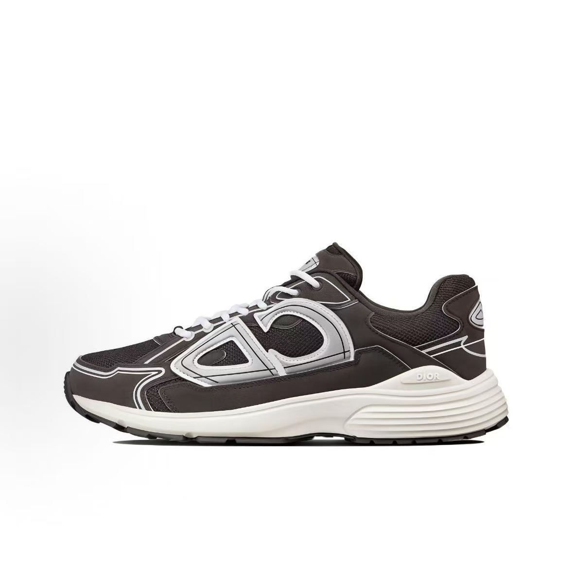 Dior B30 Sneakers — Brown / White — source catalog lateral side