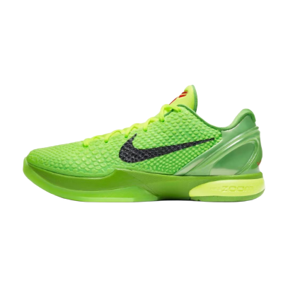 Nike Kobe 6 Sneakers — Green / Black — source catalog lateral side