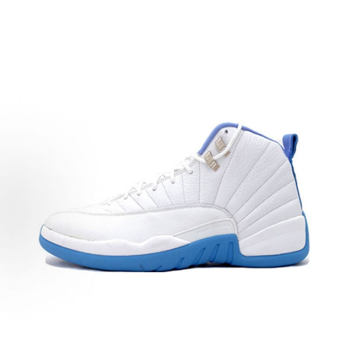 Jordan Air Jordan 12 Sneakers — White / Blue — source catalog lateral side
