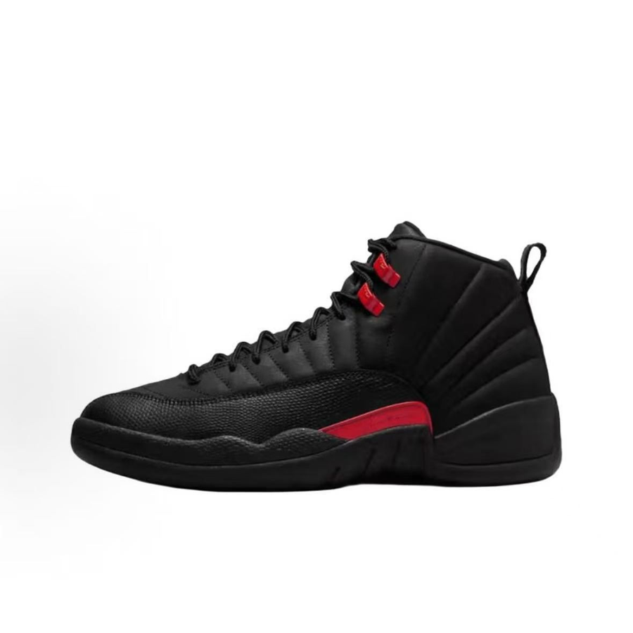 Jordan Air Jordan 12 Sneakers — Black / Red — source catalog lateral side