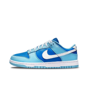 Nike Dunk Low Sneakers — Blue / White — source catalog lateral side