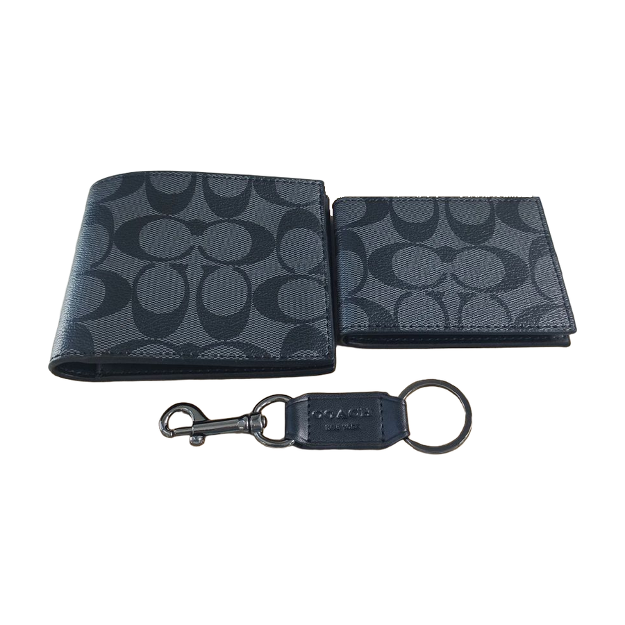 Signature Bifold Wallet — Charcoal — source reference photo