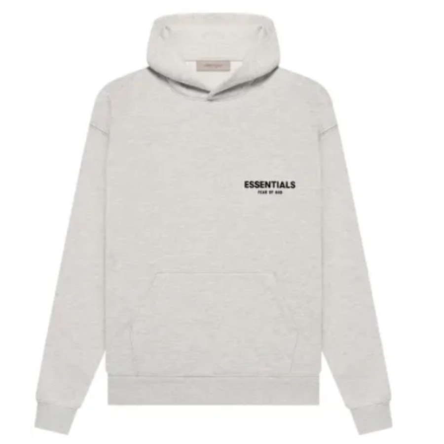 Fear of God Essentials Small Chest Logo Hoodie Cream - supplier original