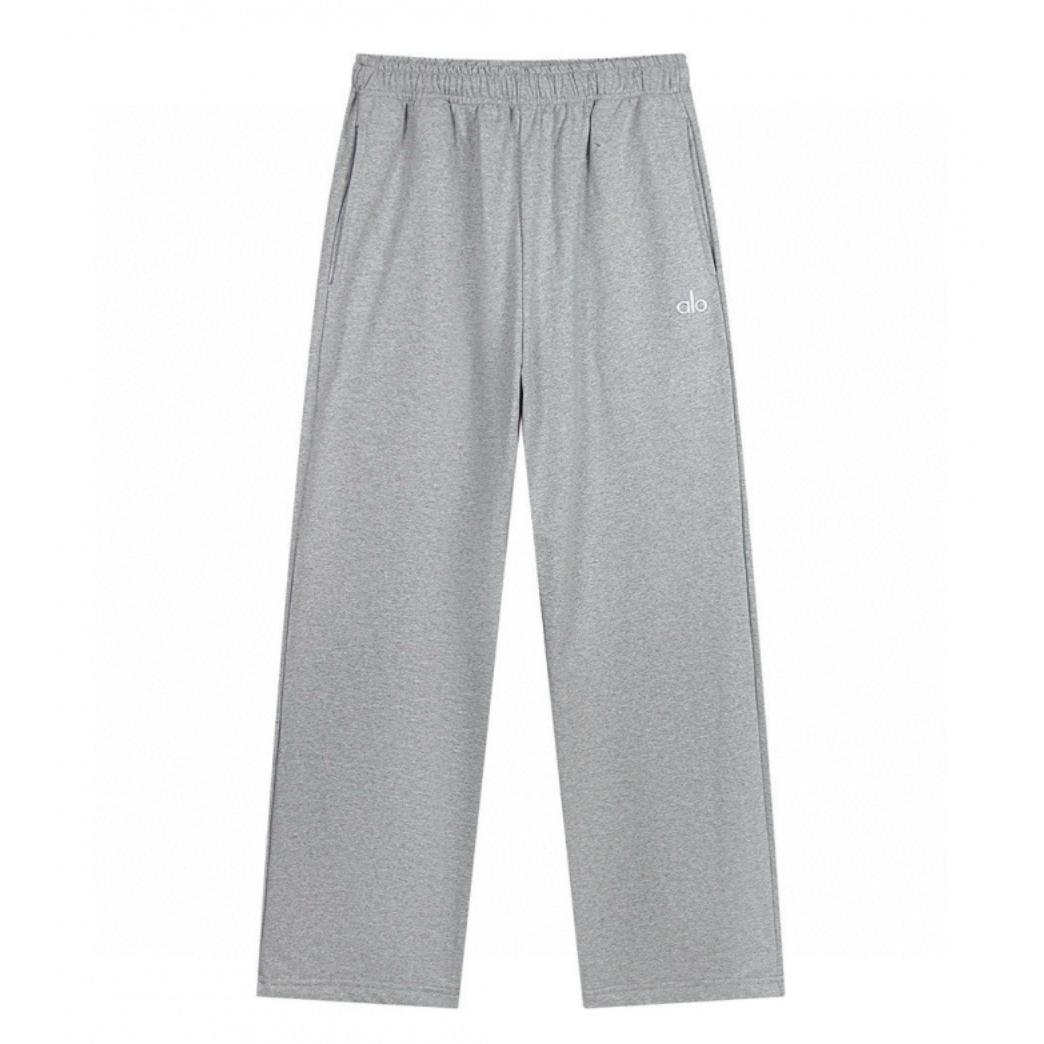 Alo Yoga Drawstring Pants Gray - supplier original