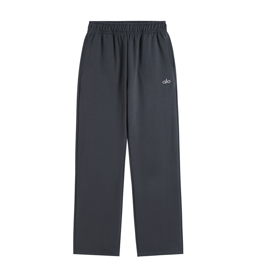 Alo Yoga Drawstring Pants Dark Gray - supplier original