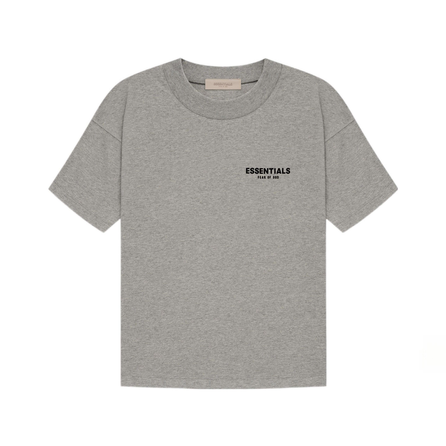 Fear of God Essentials Small Chest Logo T-Shirt Dark Oatmeal - supplier original