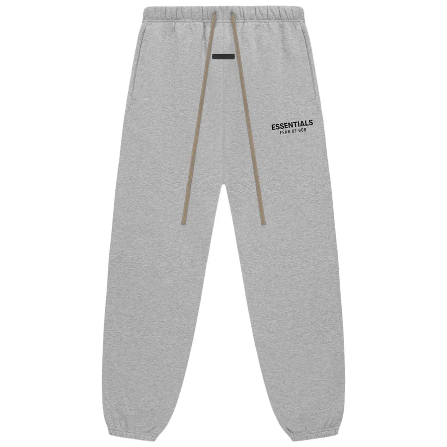 Fear of God Essentials Logo Sweatpants Light Heather Gray - supplier original