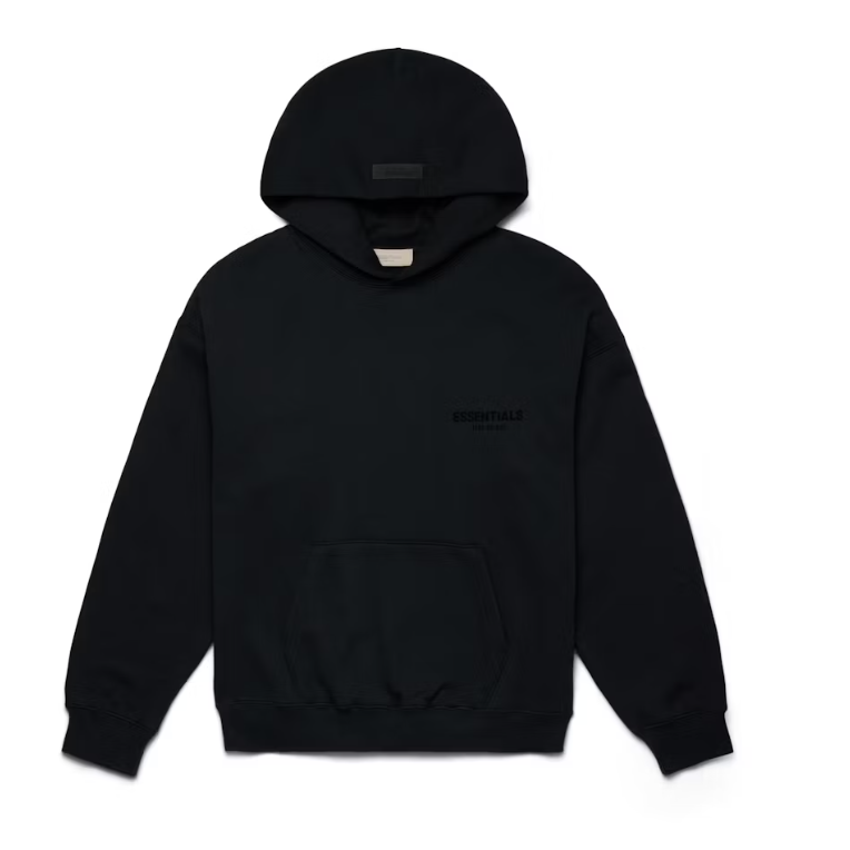 Fear of God Essentials Small Chest Logo Hoodie Black - supplier original reference 1