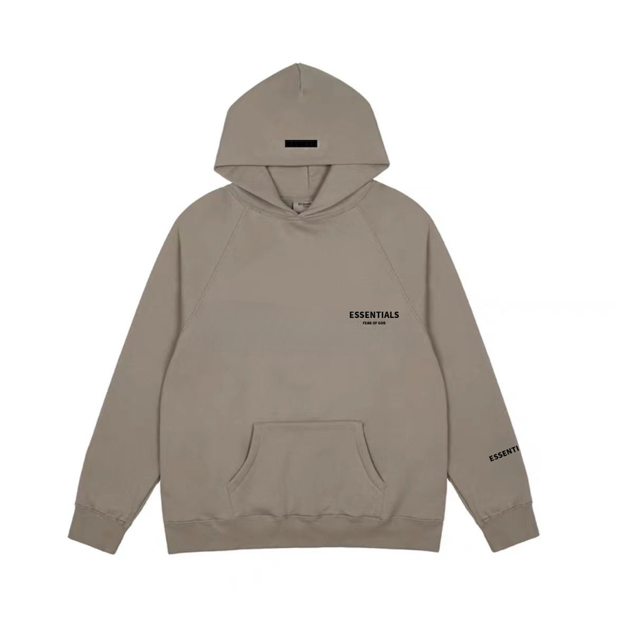 Fear of God Essentials Chest and Sleeve Logo Hoodie Taupe - supplier original reference 1