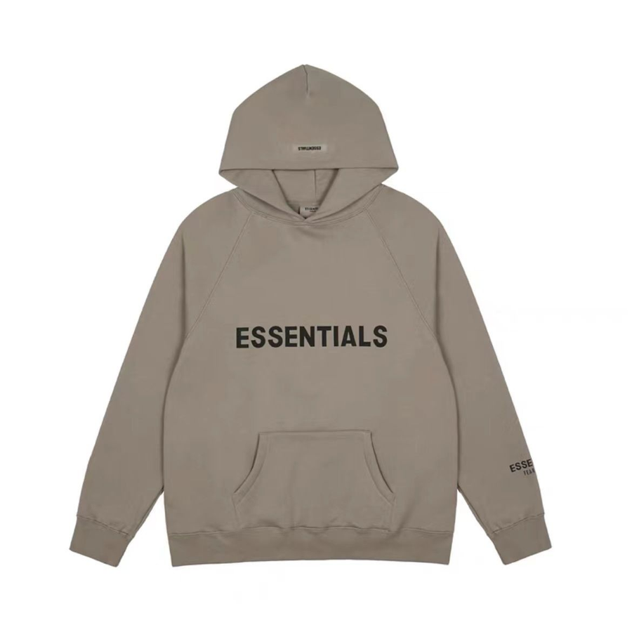 Fear of God Essentials Large Logo Hoodie Taupe - supplier original reference 1