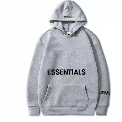 Fear of God Essentials Large Logo Hoodie Light Gray - supplier original reference 1