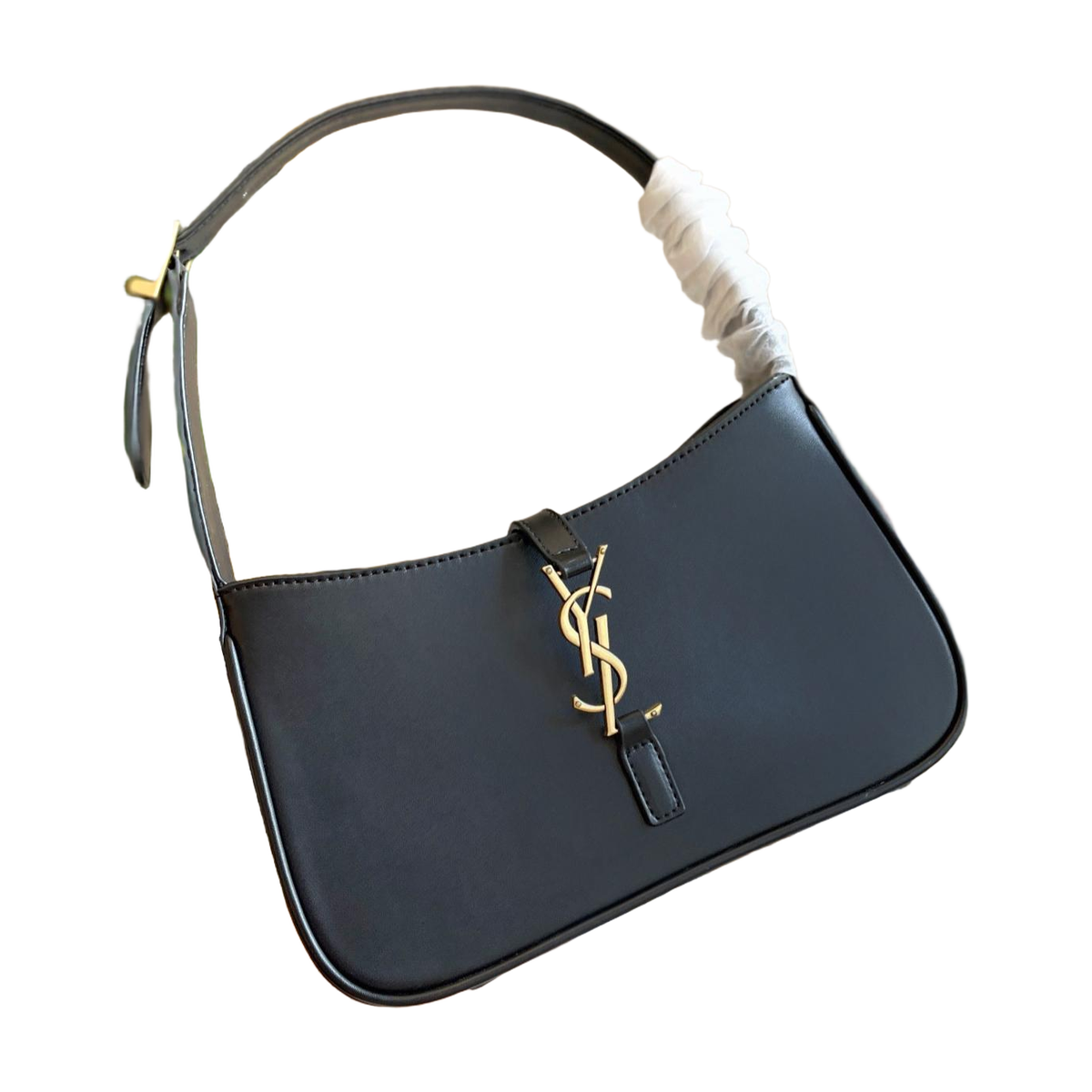 Monogram Single Strap Shoulder Bag in Black, supplier source view