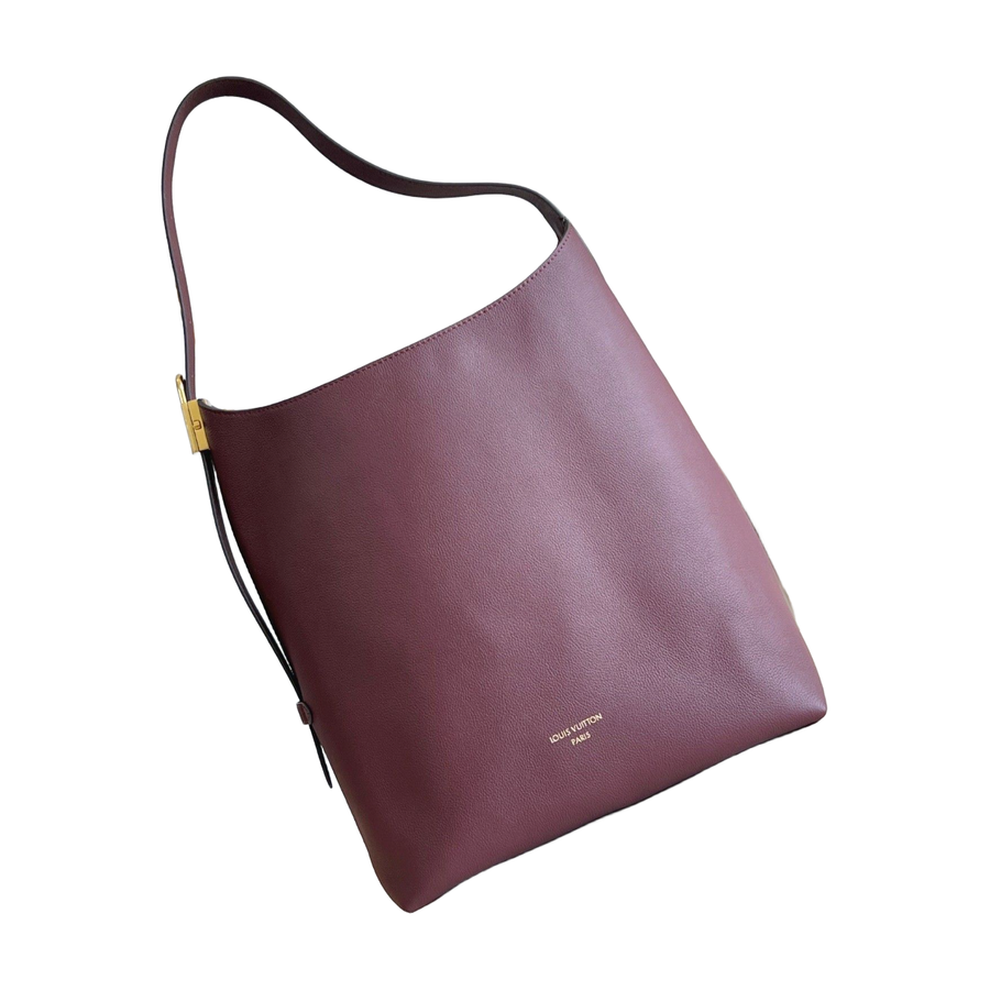 Louis Vuitton Minimalist Shoulder Tote Bag – Burgundy, original supplier catalogue view