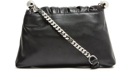 Isabel Marant Bolton pouch bag in Black/Silver — view 3