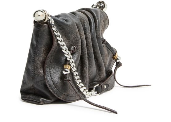 Isabel Marant Bolton pouch bag in Vintage Brown — view 2