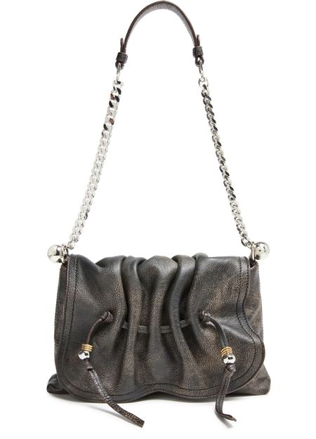 Isabel Marant Bolton pouch bag in Vintage Brown — view 4