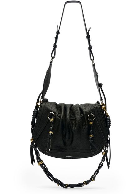 Isabel Marant Bolton shoulder bag in Black/Silver — view 1