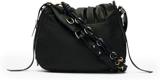 Isabel Marant Bolton shoulder bag in Black/Silver — view 3