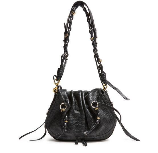 Isabel Marant Bolton shoulder bag in Black/Silver — view 4