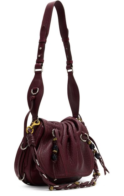 Isabel Marant Bolton shoulder bag in Burgundy — view 2