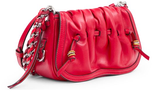 Isabel Marant Bolton shoulder bag in Scarlet Red — view 2
