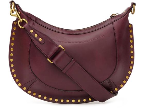 Isabel Marant Naoko bag in Burgundy — view 3