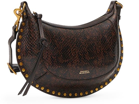 Isabel Marant Oskan Moon shoulder bag in Mocha — view 2