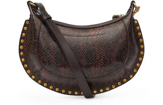 Isabel Marant Oskan Moon shoulder bag in Mocha — view 3