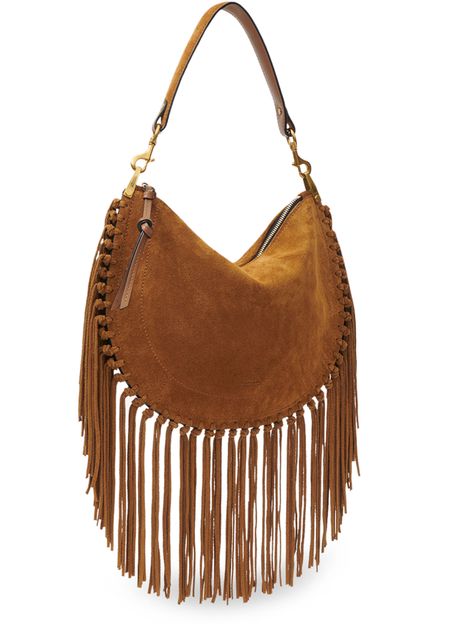Isabel Marant Oskan Soft Zipped shoulder bag in Cognac — view 2