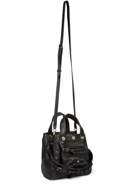 Jérôme Dreyfuss Billy nano bag in Noir — view 3
