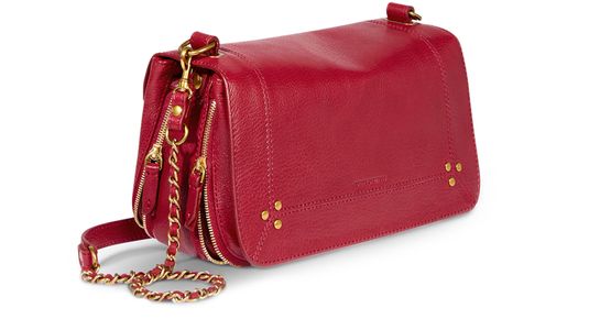 Jérôme Dreyfuss Bobi bag in Carmin — view 2