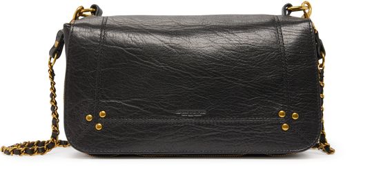 Jérôme Dreyfuss Bobi bag in Goatskin Noir — view 1