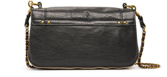 Jérôme Dreyfuss Bobi bag in Goatskin Noir — view 3