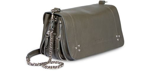 Jérôme Dreyfuss Bobi bag in Gris — view 2