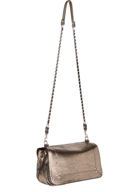Jérôme Dreyfuss Bobi bag in Lame Champagne — view 4