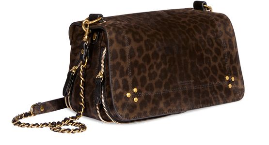 Jérôme Dreyfuss Bobi bag in Leopard Kaki — view 2