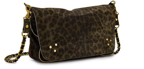 Jérôme Dreyfuss Bobi S bag in Leo Kaki — view 2