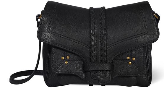 Jérôme Dreyfuss Harry S bag in Noir Graine — view 1