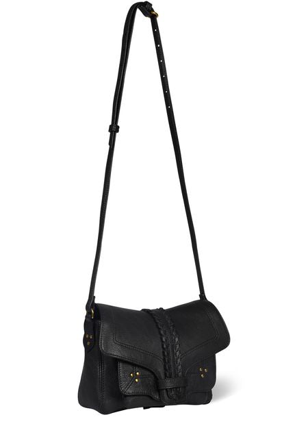 Jérôme Dreyfuss Harry S bag in Noir Graine — view 3