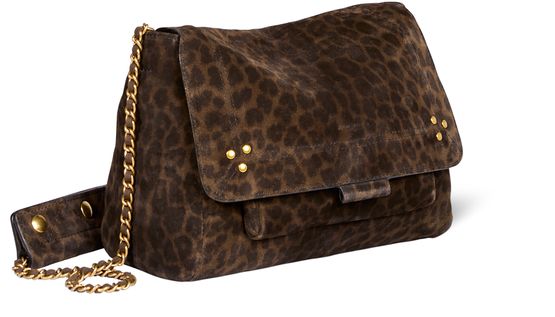 Jérôme Dreyfuss Lulu M bag in Leopard Kaki — view 2