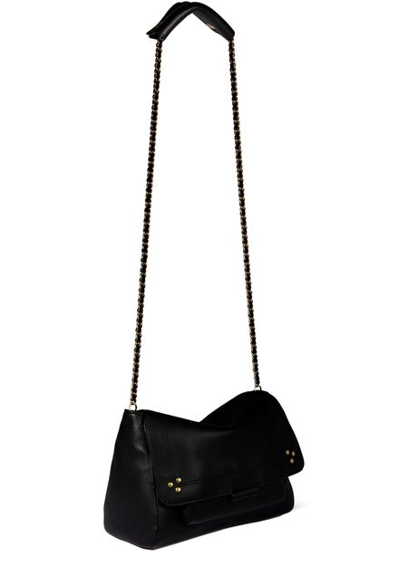 Jérôme Dreyfuss Lulu M bag in Noir Brass — view 4