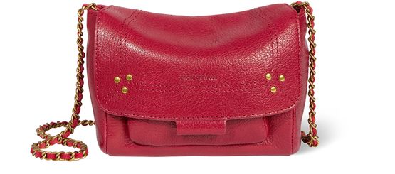 Jérôme Dreyfuss Lulu S bag in Carmin — view 3