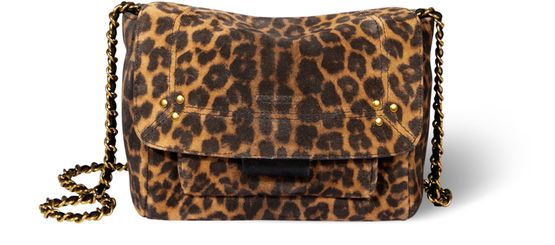 Jérôme Dreyfuss Lulu S bag in Leo Chamois — view 1