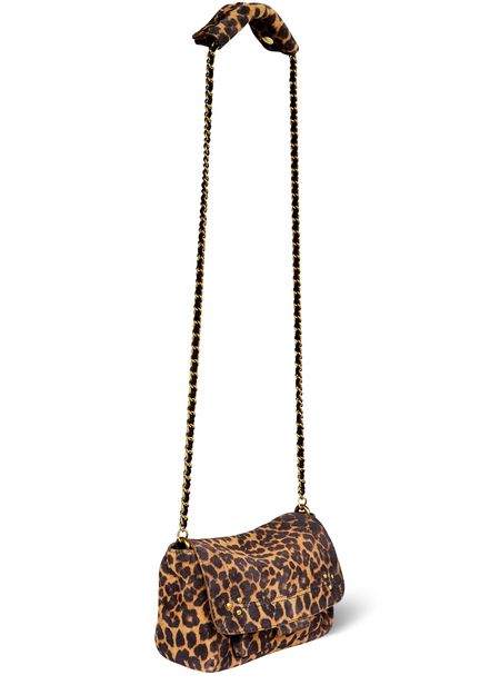 Jérôme Dreyfuss Lulu S bag in Leo Chamois — view 3