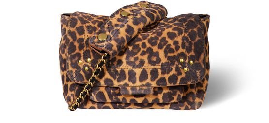 Jérôme Dreyfuss Lulu S bag in Leo Chamois — view 4