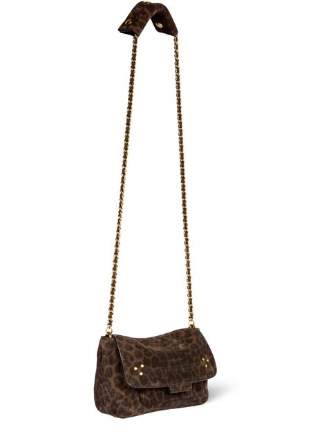 Jérôme Dreyfuss Lulu S bag in Leopard Kaki — view 4