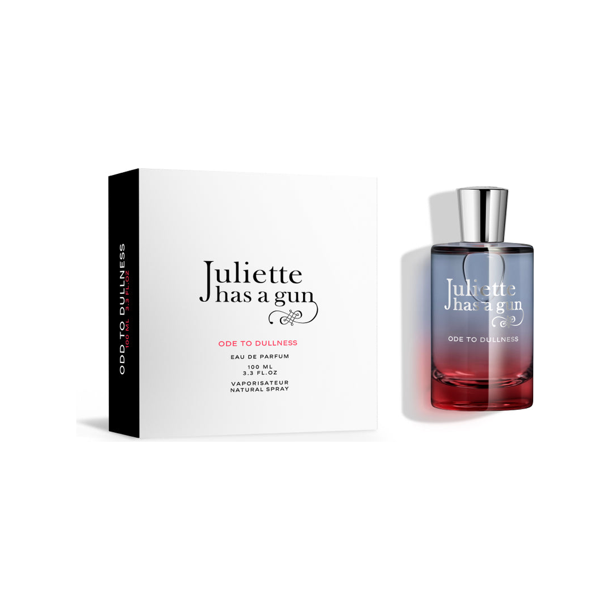 Juliette Has a Gun Ode to Dullness Eau de Parfum 100ml — bottle and box