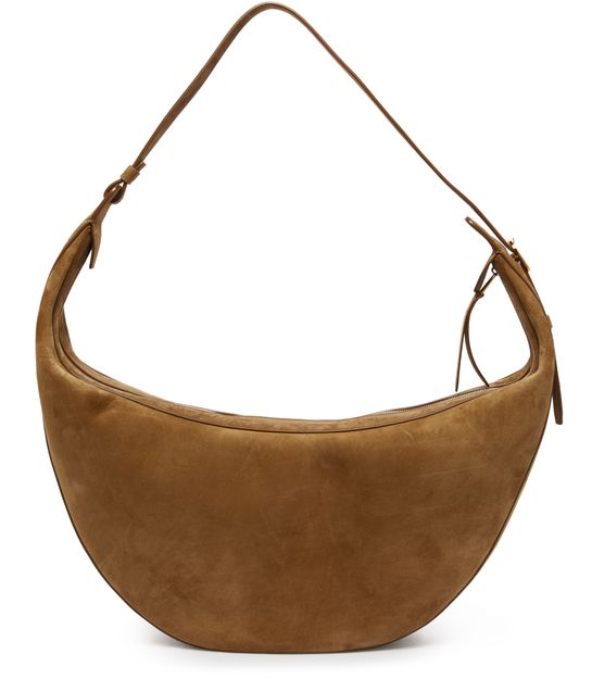 Khaite Augustina hobo bag in Mud — view 3