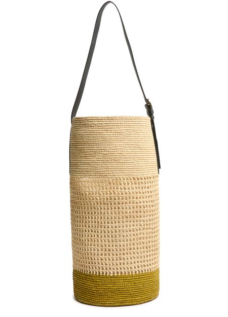 Khaite Billie bucket bag in Mud / Natural — view 3
